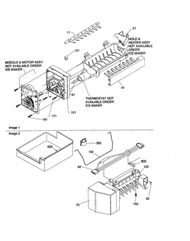Ice maker assembly