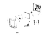 Zenith C32C35T television diagram