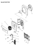 Fan and control assembly