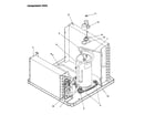 Amana AE08090A1D-P1225035R compressor assembly diagram