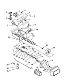 Motor and ice container