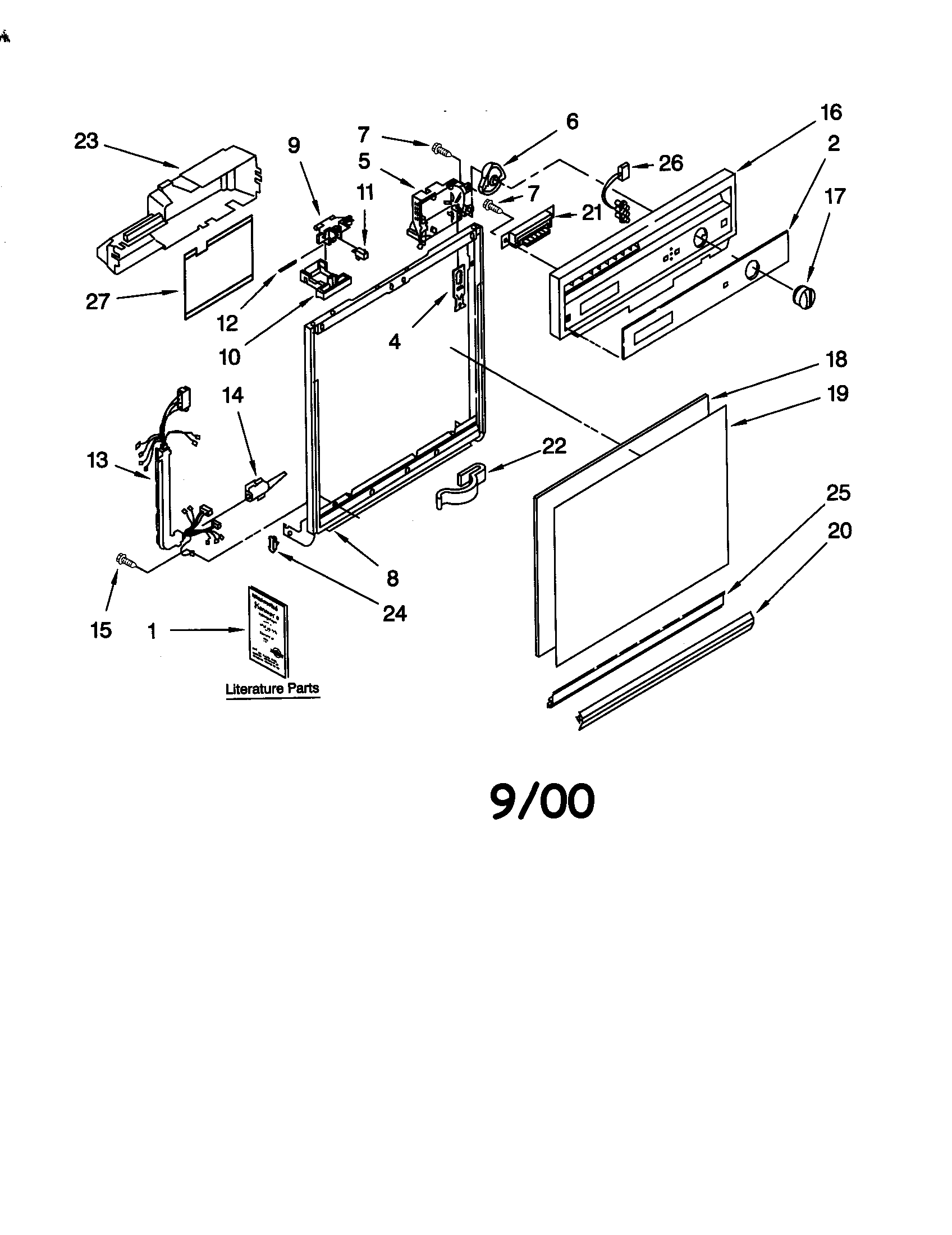 FRAME AND CONSOLE