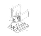 Amana PBC071A00A-P1224901R compressor assembly diagram