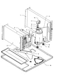 Evaporator/condenser/compressor