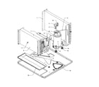 Amana AC12090C1D-P1225023R compressor assembly diagram
