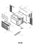 Outer case assembly