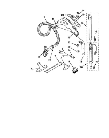 Hose and attachments