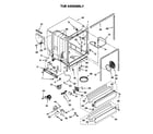 Kenmore 66516969992 tub assembly diagram