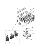 Lower dishrack