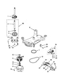 Brake, motor and pump