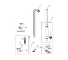 Kenmore 11630712000 hose and attachment diagram