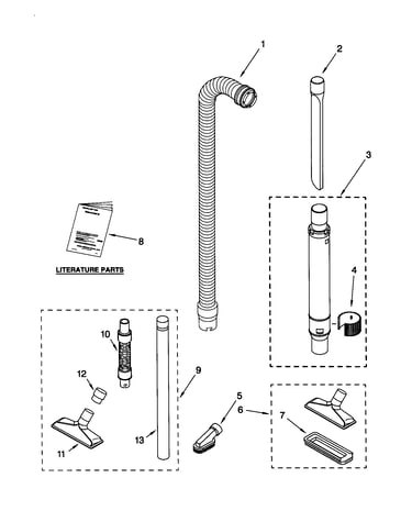 Hose and attachment