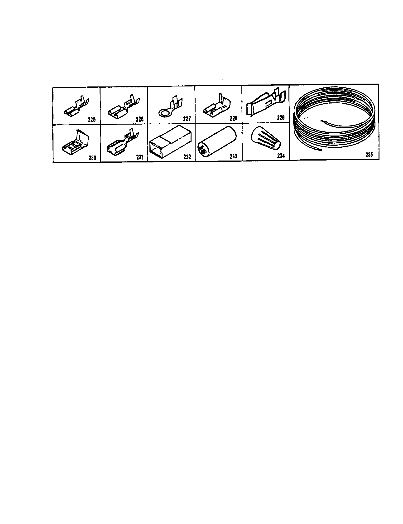 Wiring and wiring terminals