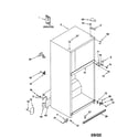 Kenmore 10670202991 cabinet diagram