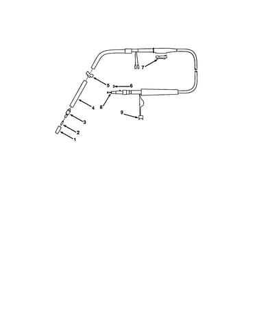 Welding gun (replacement part list)