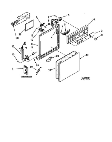 Frame and console