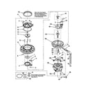Kenmore 66517777992 pump and motor diagram