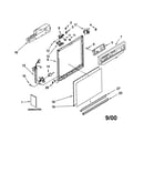 Frame and console