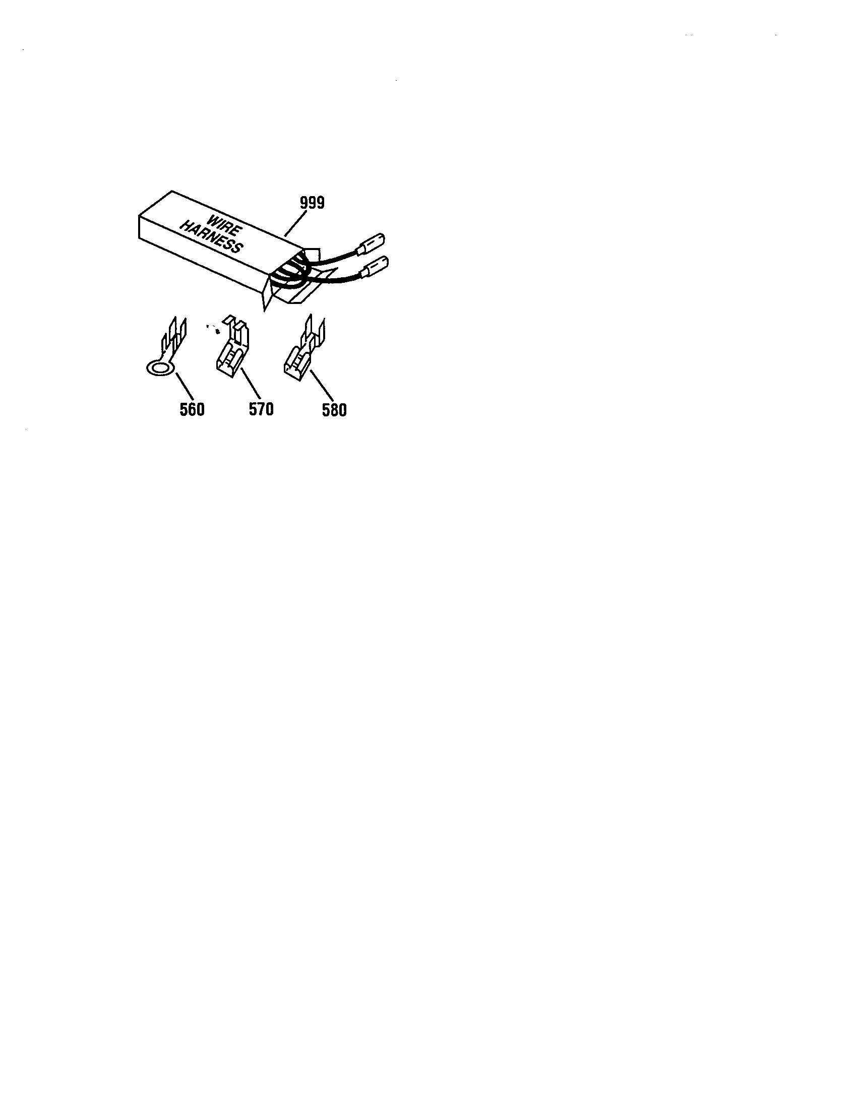 WIRE HARNESS AND COMPONENTS