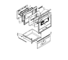 Whirlpool RM975PXKN0 door and drawer diagram