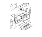 Whirlpool RM975PXKN0 upper chassis and components diagram