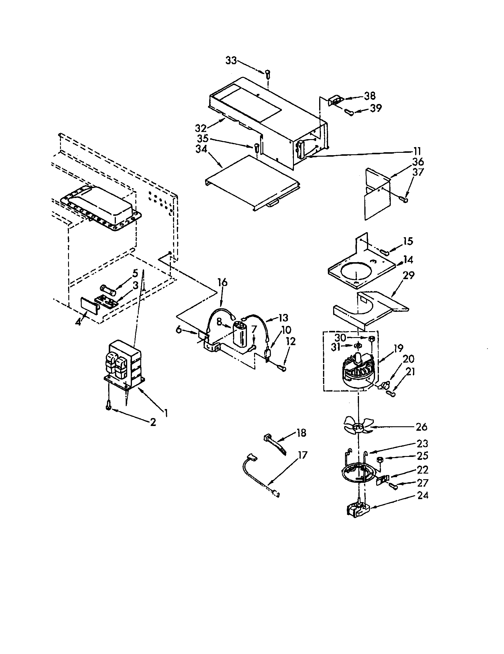 Magnetron and air flow