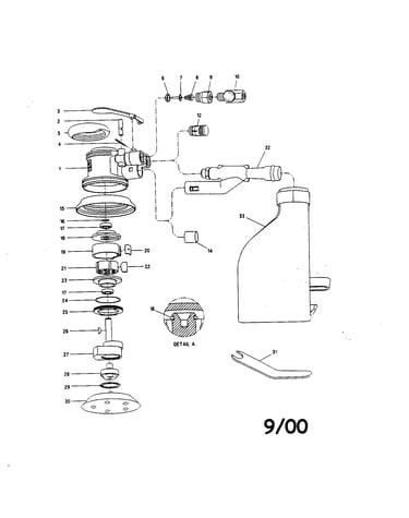 Random orbital sander