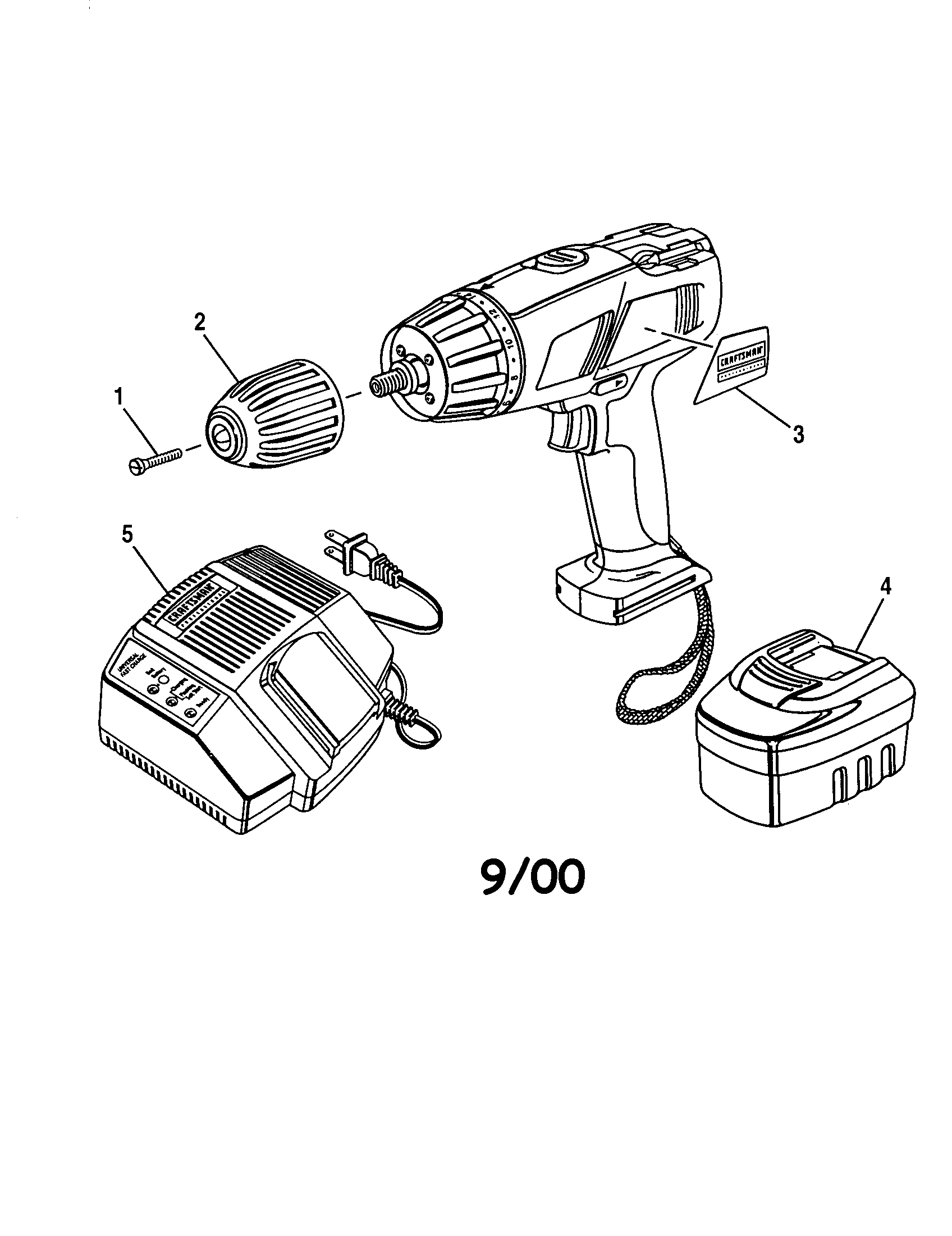 3/8" cordless drill-driver