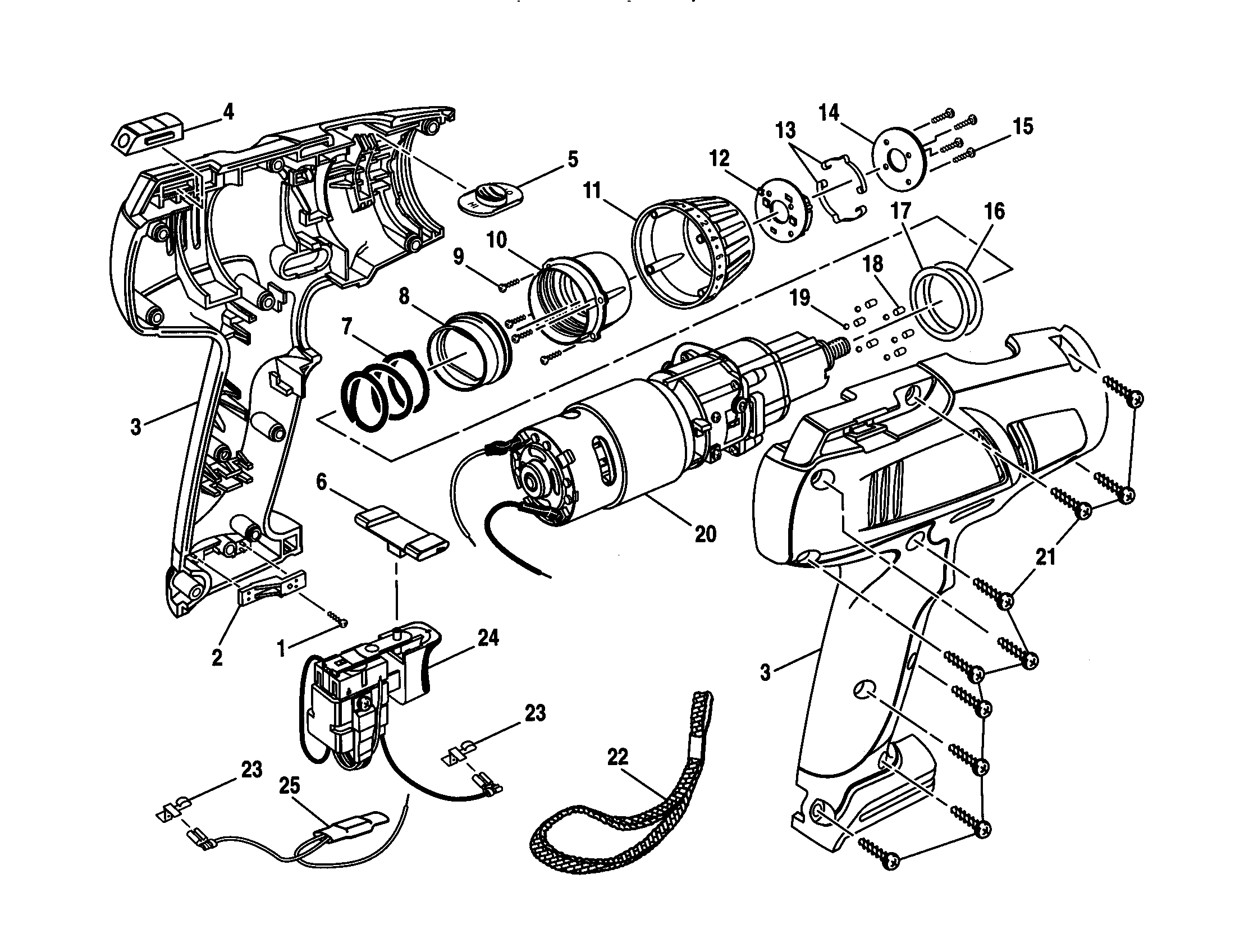 Housing/motor