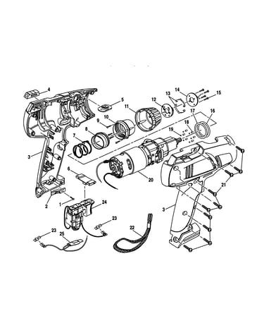 Housing/motor