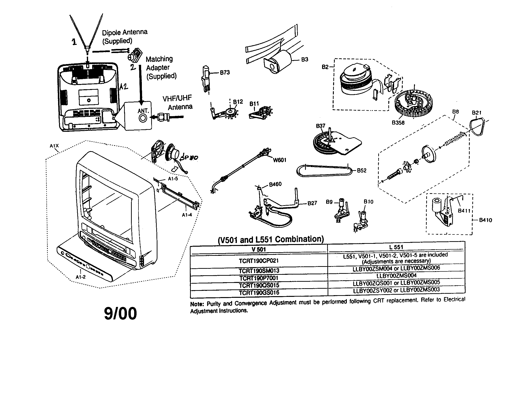 Tv/vcr combo