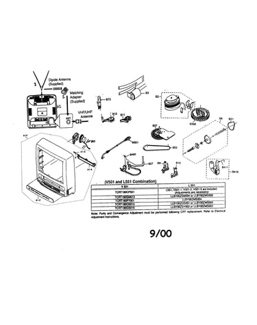 Tv/vcr combo