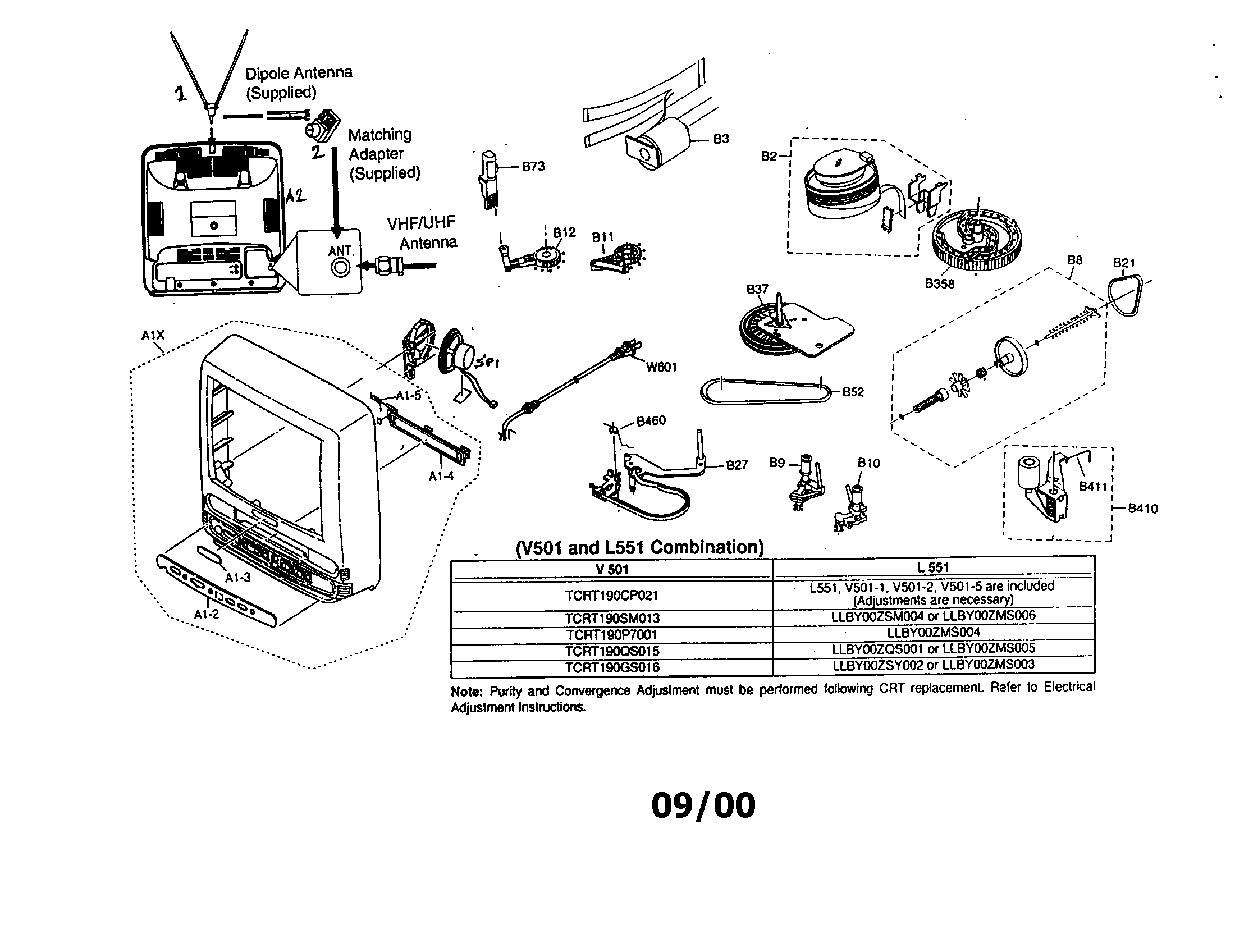 Tv/vcr combo