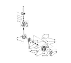 KitchenAid KAWS855JE0 brake/clutch/gearcase/motor/pump diagram