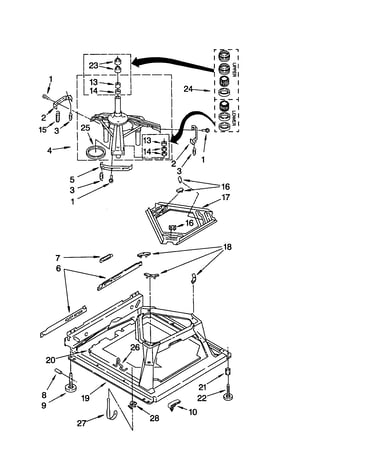 Machine base