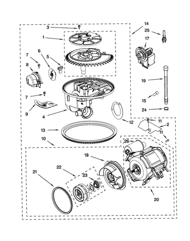 Pump and motor