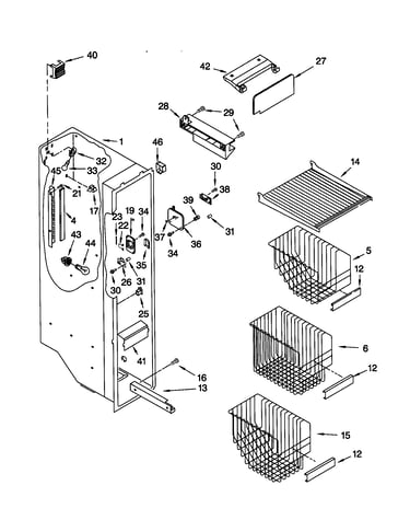 Freezer liner