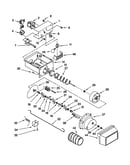 Motor and ice container