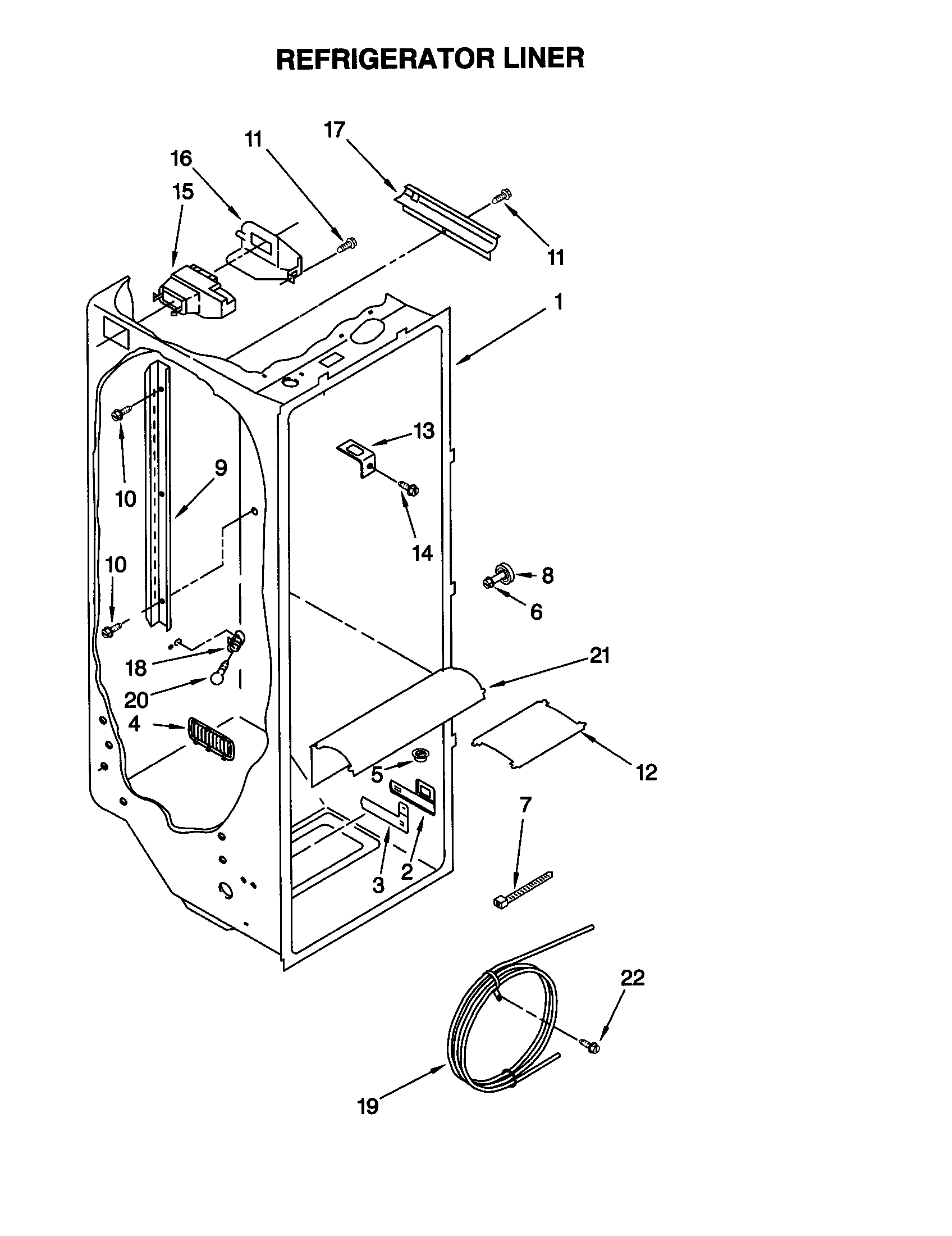 Refrigerator liner