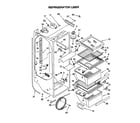 Kenmore 10659537992 refrigerator liner diagram