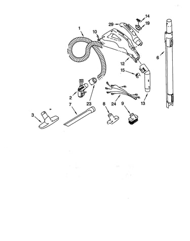 Hose and attachments