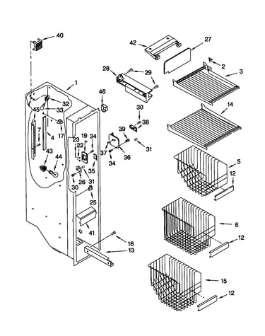 Freezer liner