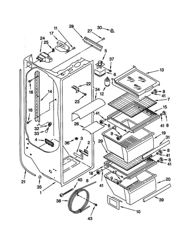 Refrigerator liner