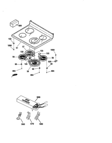 Maintop/wiring components
