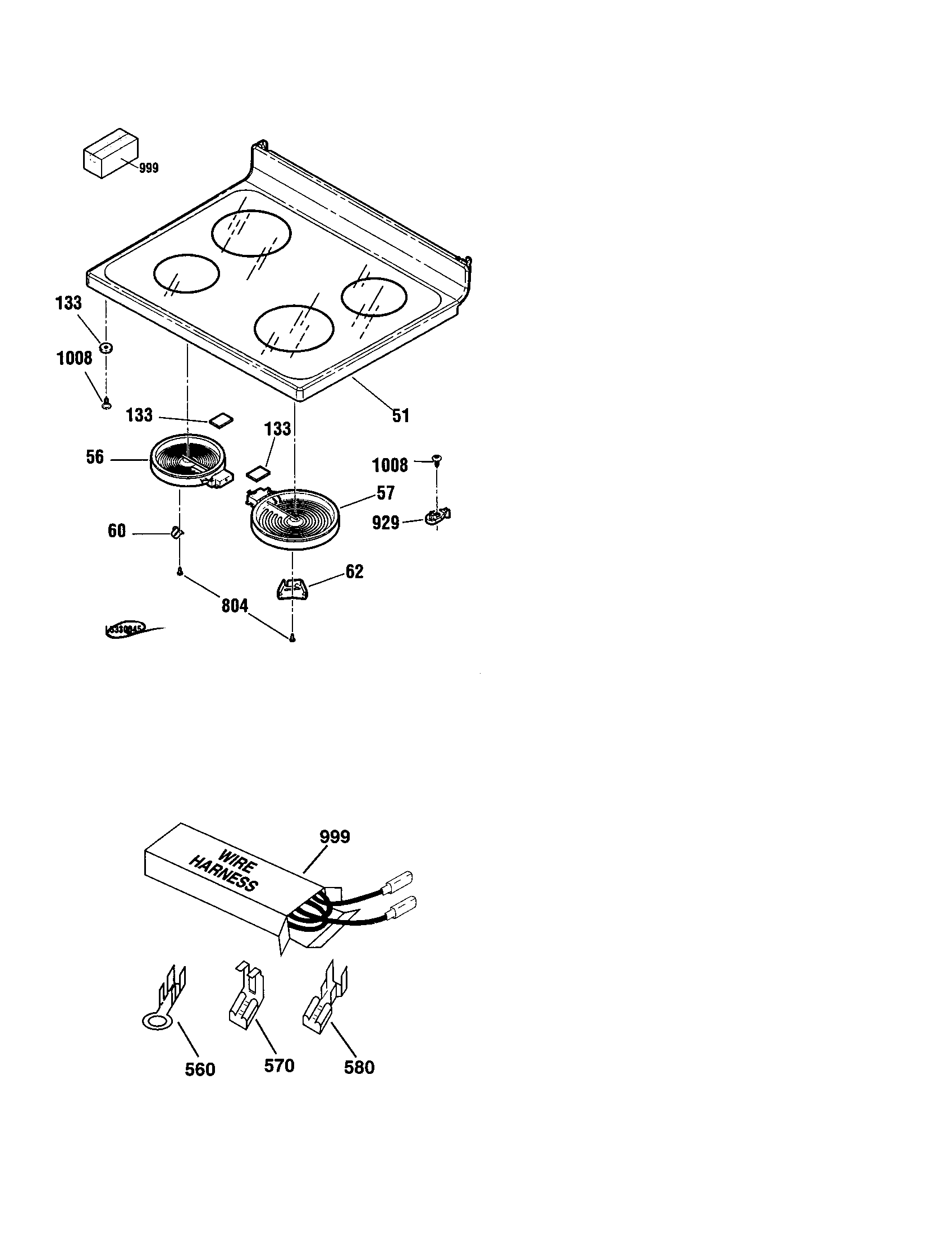 MAINTOP/WIRING COMPONENTS