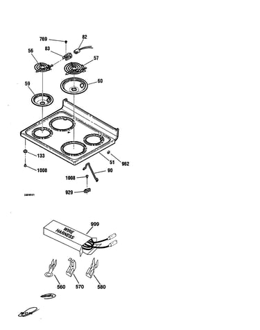 Maintop/wiring components
