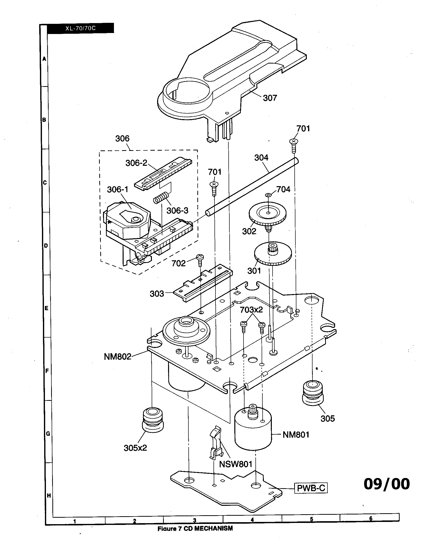 FIGURE 7 CD MECHANISM