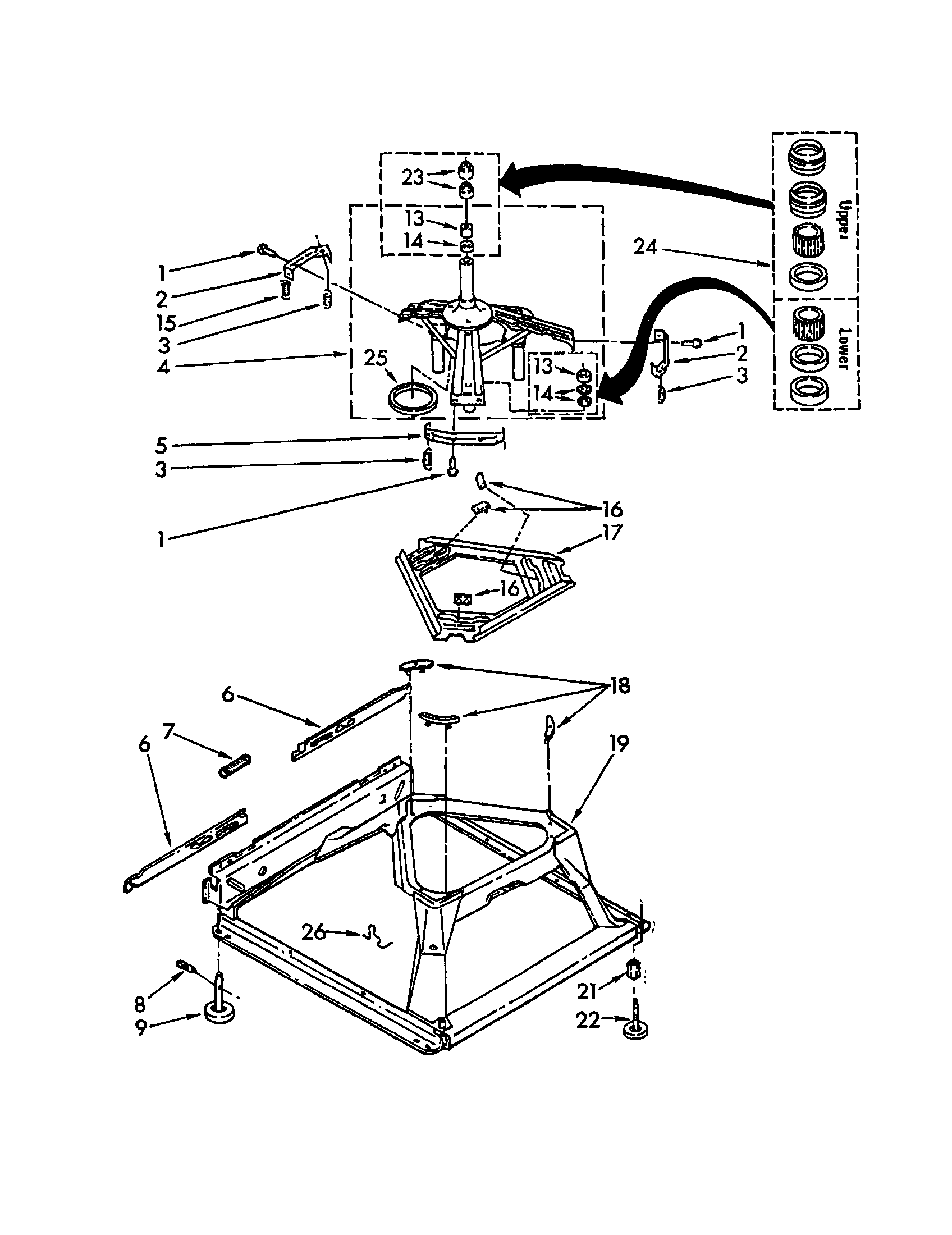 Machine base