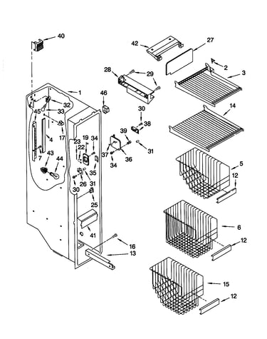 Freezer liner