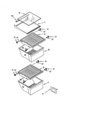 Refrigerator shelf